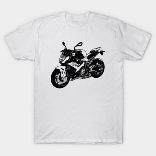 S1000R Bike Sketch Art T-Shirt